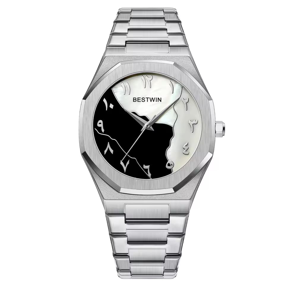 Bestwin Arabian Dile Matt Black Aura Men's Watch