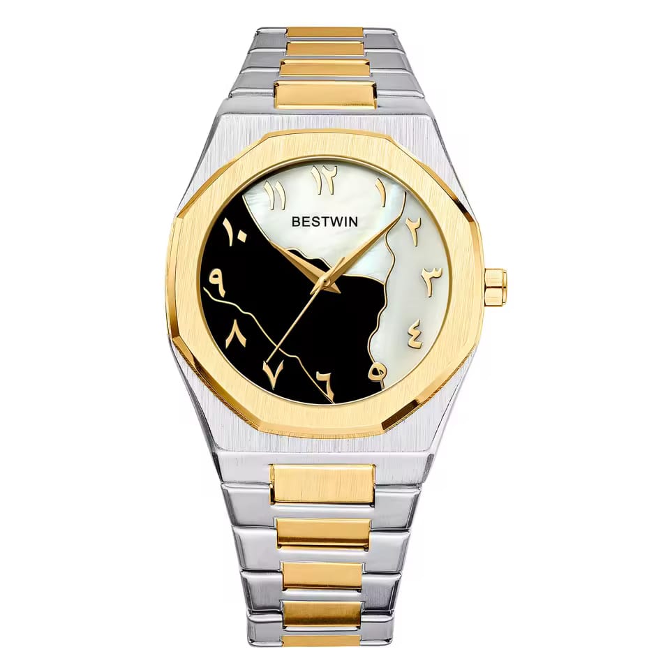 Bestwin Arabian Dile Matt Black Aura Men's Watch