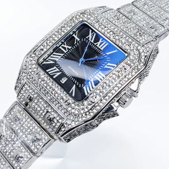 CARTIER VZ-25 DIAMOND-STUDDED LUXURY MEN'S WATCH – ELEGANCE & PRECISION