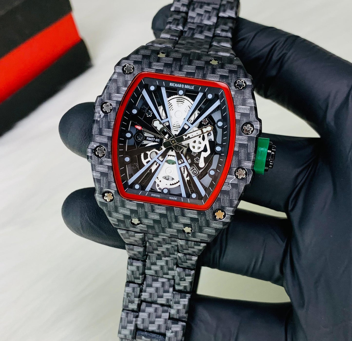 Richard Mille-RM 65-01 Men's-Watch Heavy-Weight 200Gm