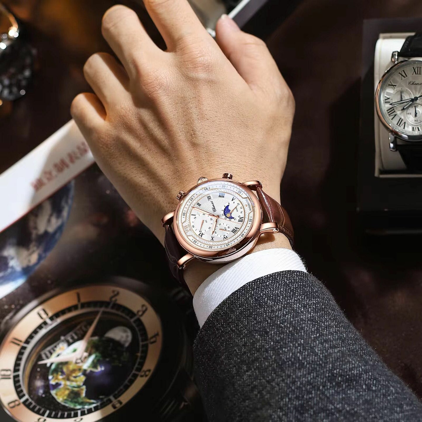 CHENXI Original Men's Watch – All Chronograph Working