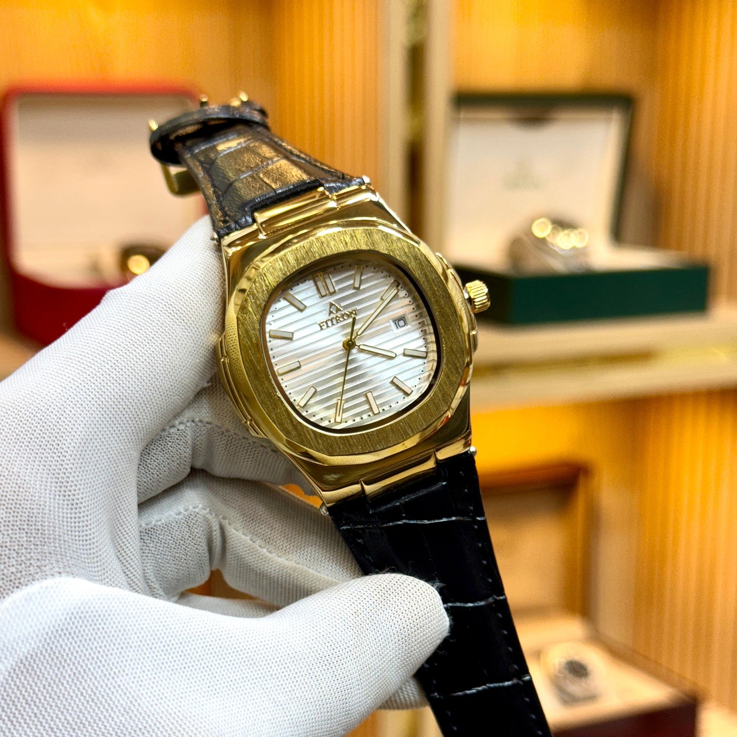 FITRON (orignal) Quartz movement Date working