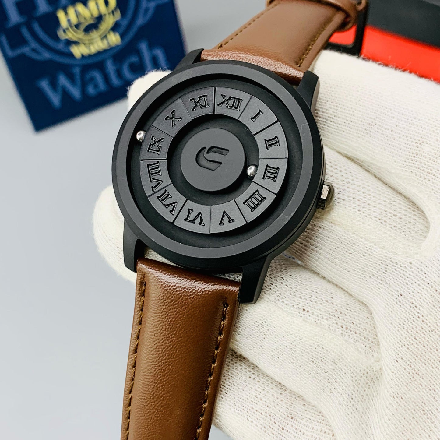 Chaxigo Magnetic Ball Watch For Men's – Bold, Stylish & Unique