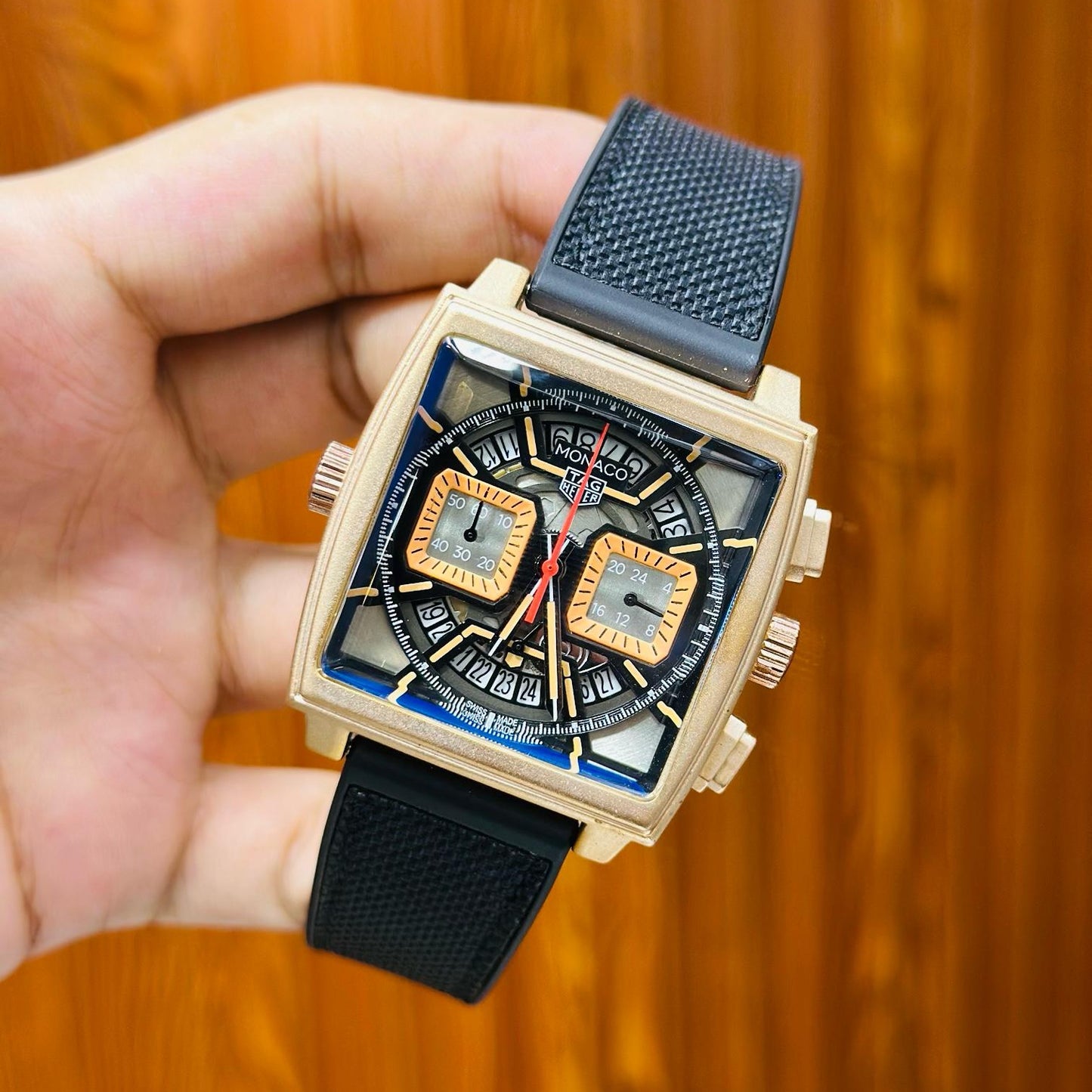 TAG HEUER MONACO CHRONOGRAPH MEN'S WATCH