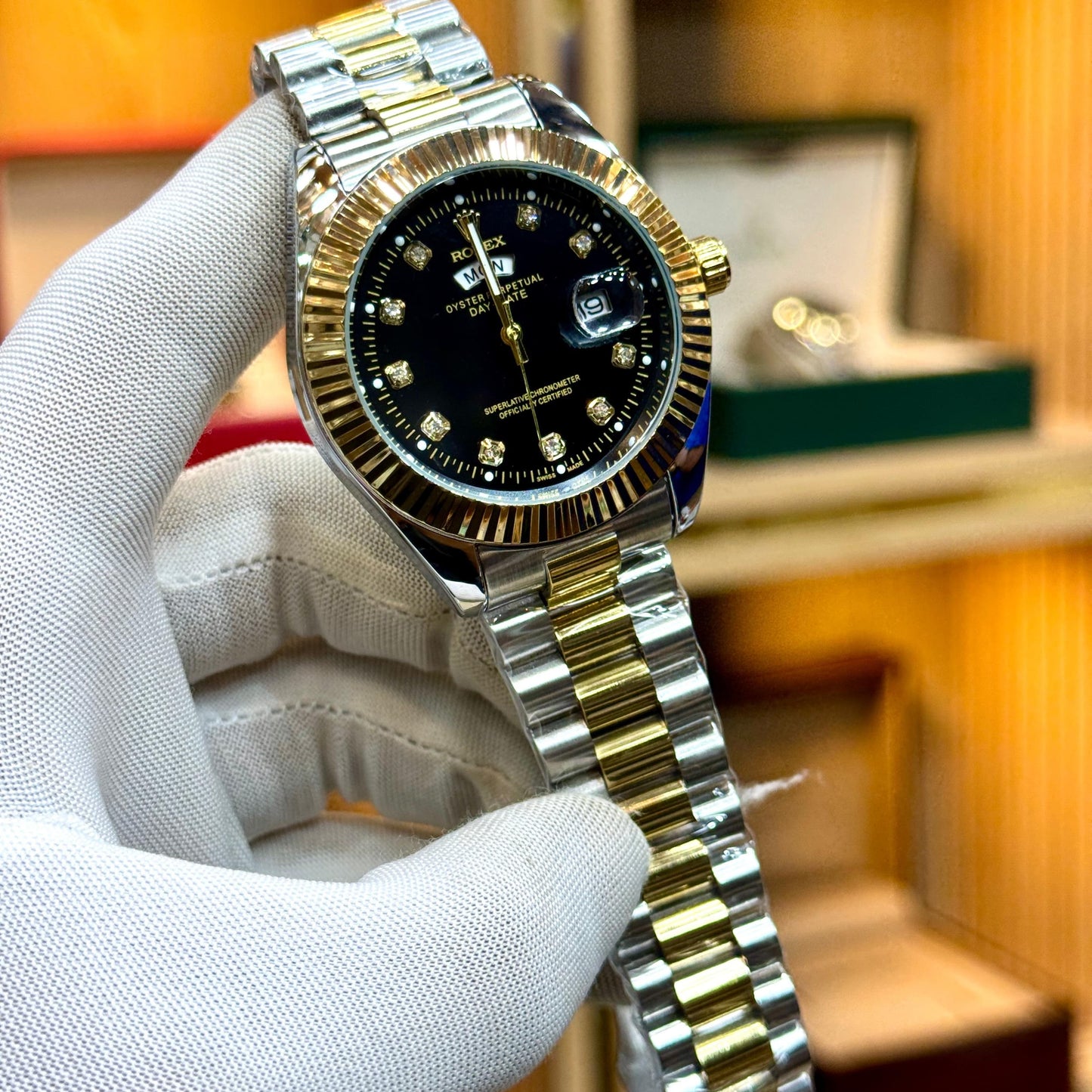 ROLEX Quartz movement Date/Day working
