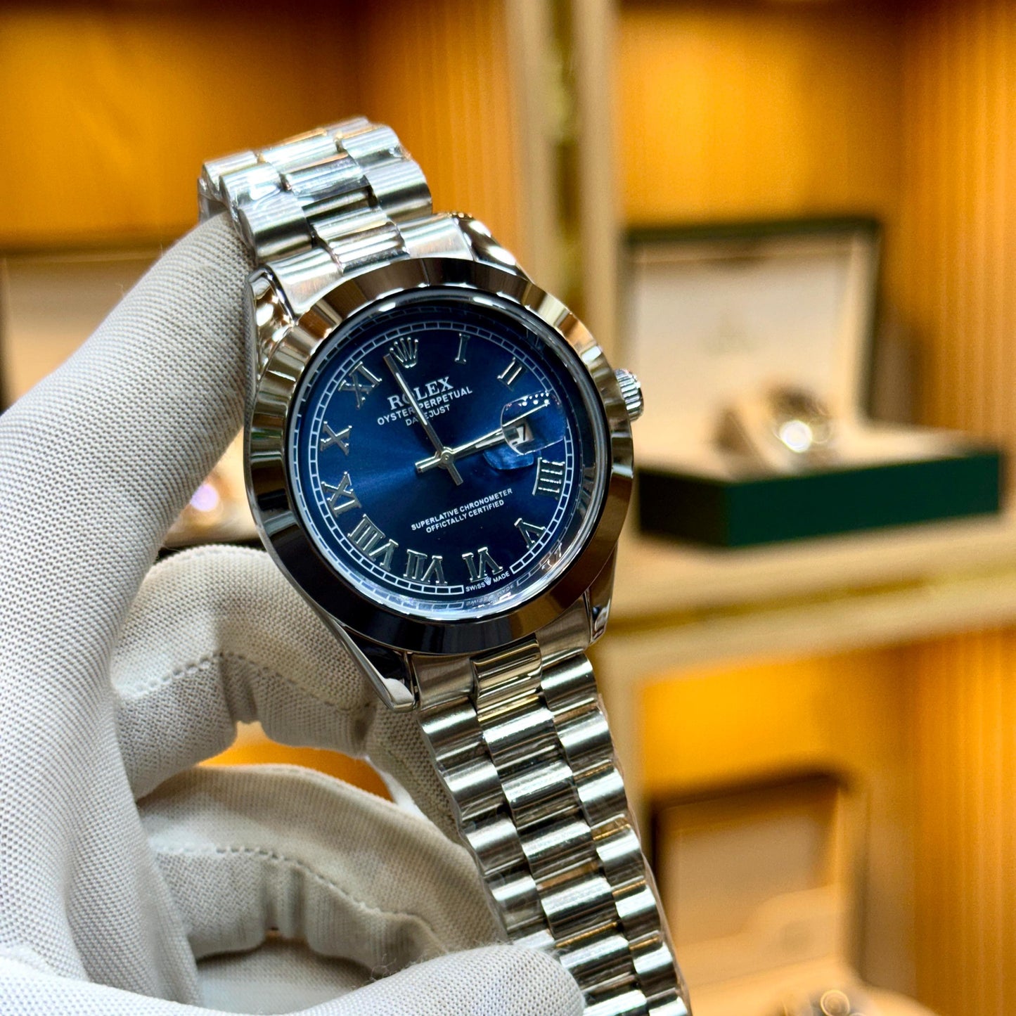 ROLEX QUARTZ MOVEMENT MEN'S WATCH