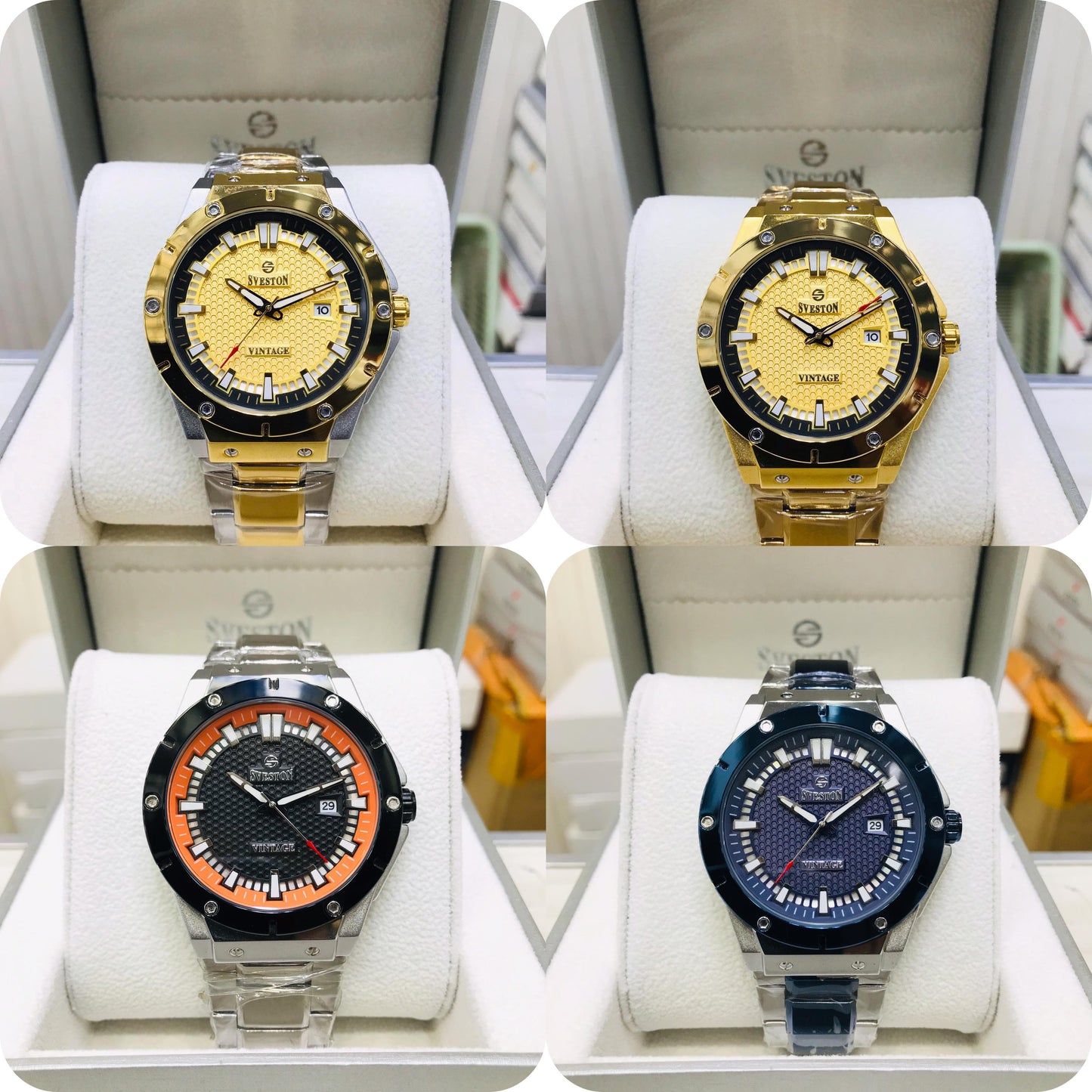 SVESTON VINTAGE SV-9328 MEN'S WATCH