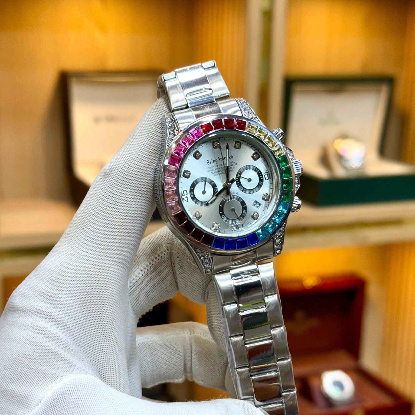 BEING HUMAN Original Men's Watch-Semi-Automatic Movement Chronograph-Date Working