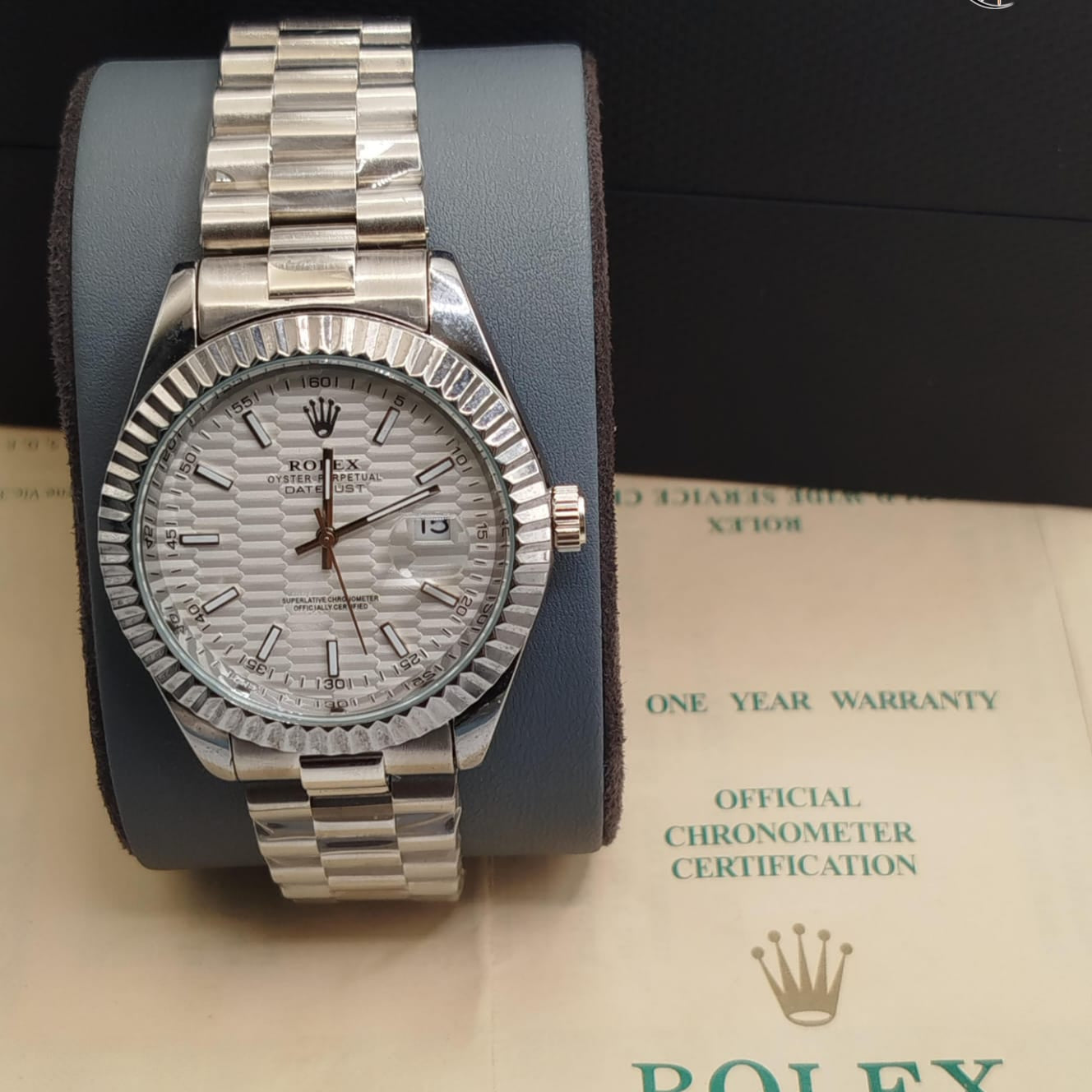 ROLEX MEN'S COLLECTION STAINLESS STEEL