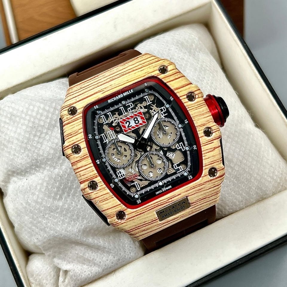 RICHARD MILLE MEN'S WATCH - DATE WORKING - MOST POPULAR MODEL