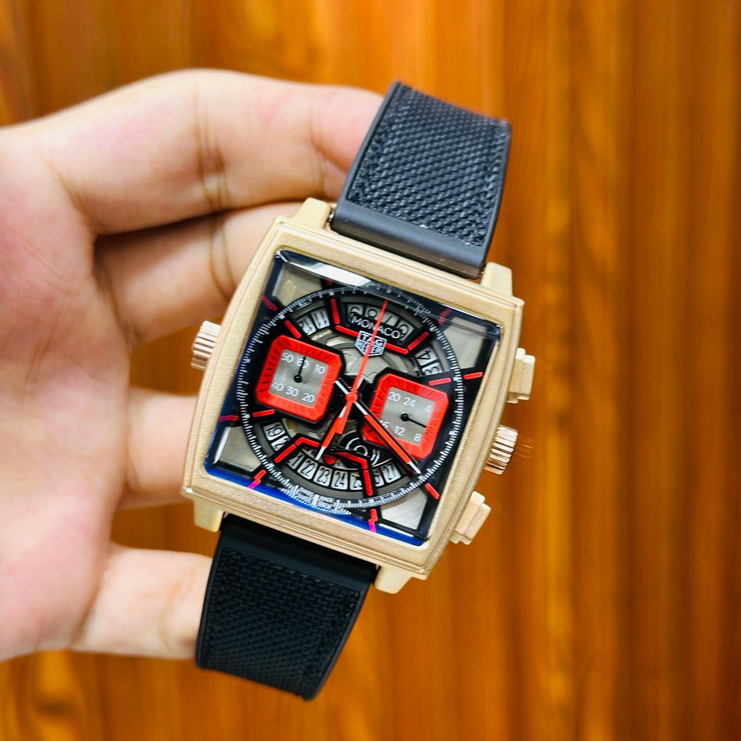 TAG HEUER MONACO CHRONOGRAPH MEN'S WATCH