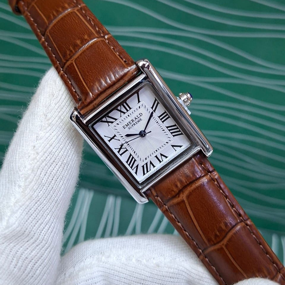 EMERALD ORIGINAL (CARTIER STYLE) MEN'S WATCH - Jewelsoftime