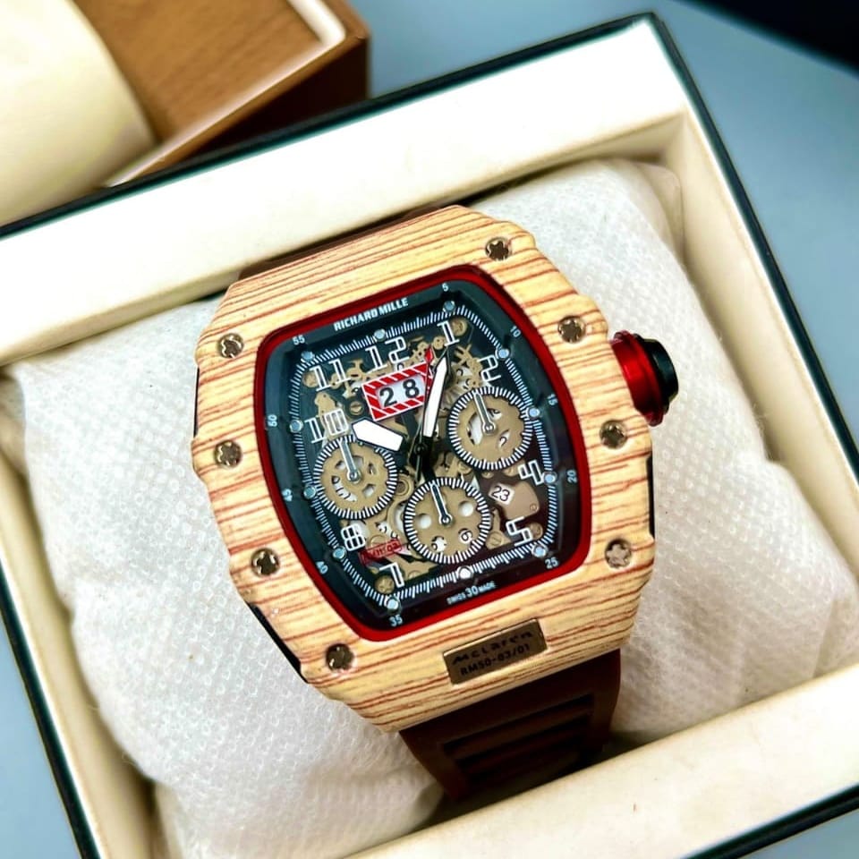 RICHARD MILLE MEN'S WATCH - DATE WORKING - MOST POPULAR MODEL