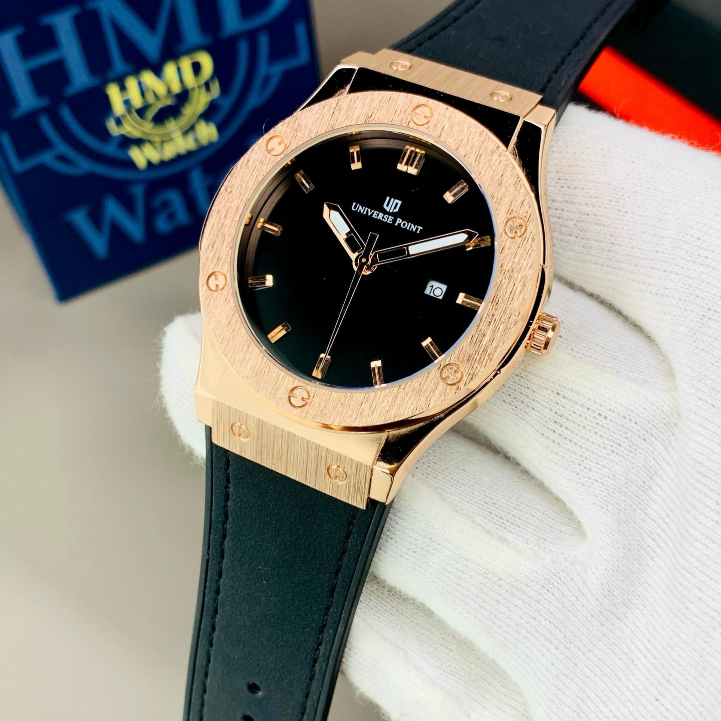 UNIVERSE POINT DATE WORKING MEN WATCH