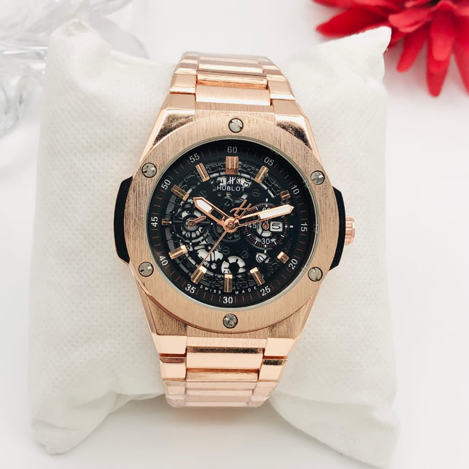 HUBLOT STAINLESS STEEL MEN'S WATCH