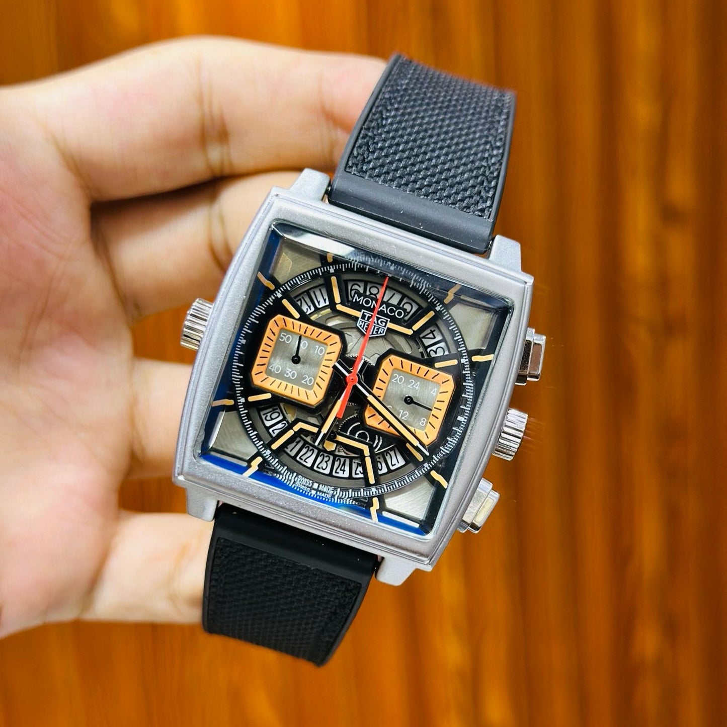 TAG HEUER MONACO CHRONOGRAPH MEN'S WATCH