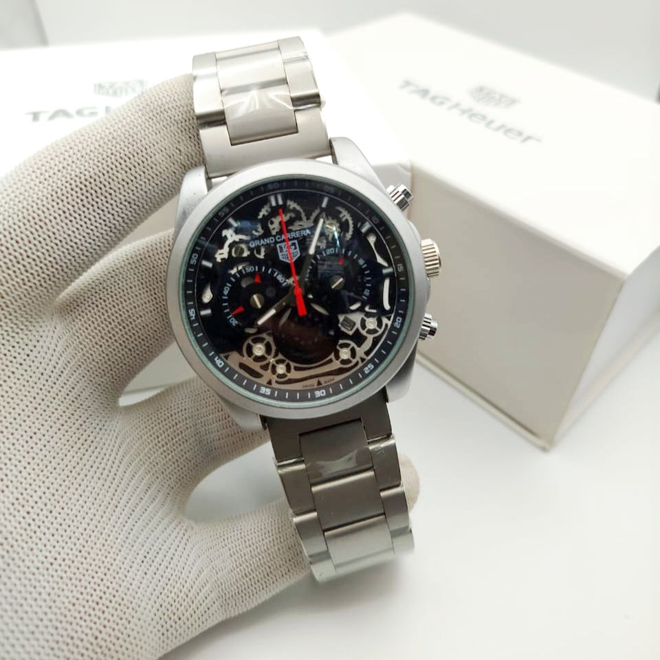 TAGHOUR CR7 Chronograph Men's Watch – Premium Quality, 615g Heavy-Duty Design