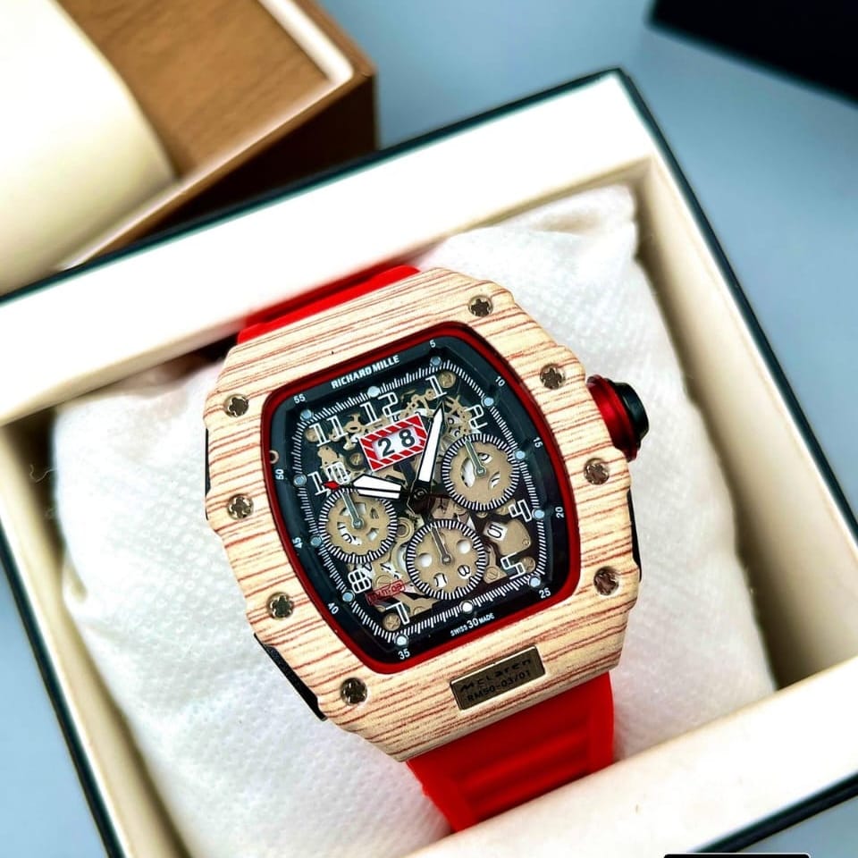 RICHARD MILLE MEN'S WATCH - DATE WORKING - MOST POPULAR MODEL