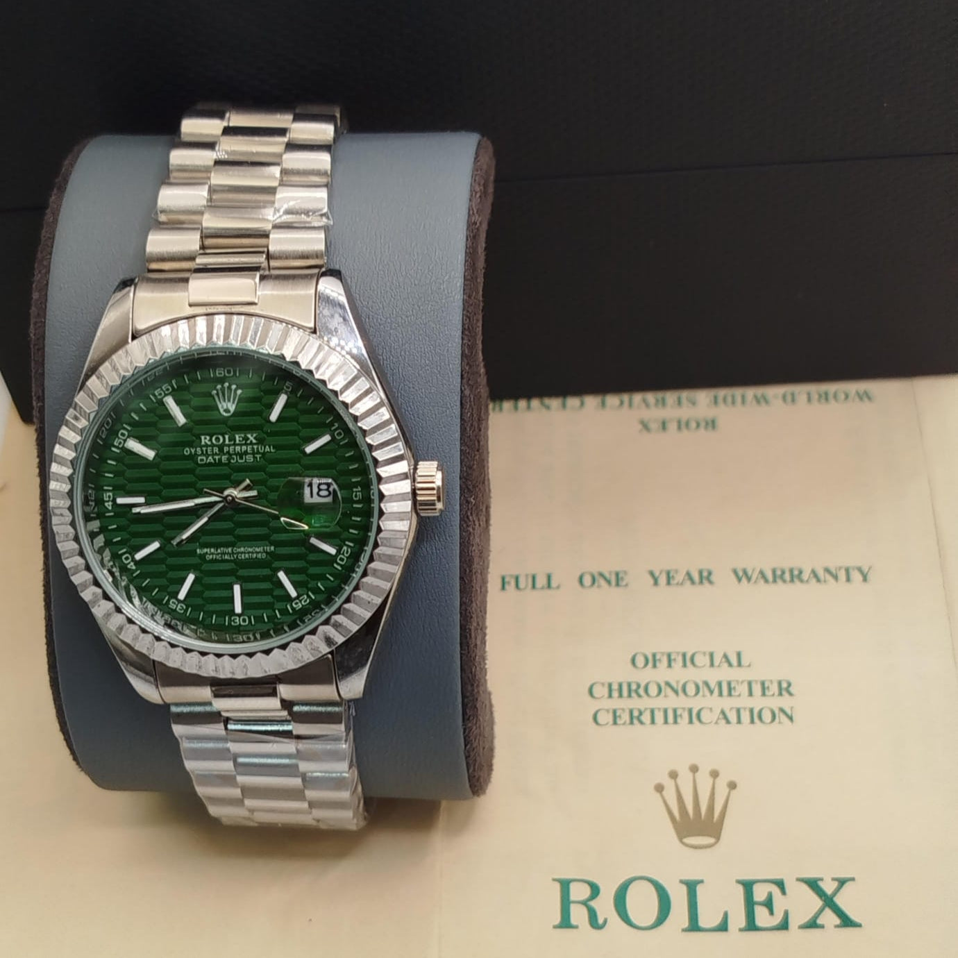 ROLEX MEN'S COLLECTION STAINLESS STEEL
