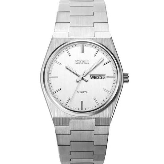 SKMEI 9288 ORIGINAL MEN'S WATCH – QUARTZ, STAINLESS STEEL, DAY & DATE