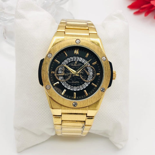 HUBLOT STAINLESS STEEL MEN'S WATCH