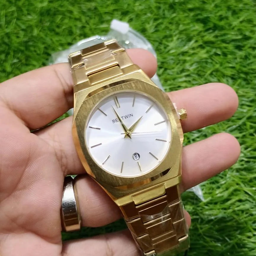BESTWIN ORIGINAL MEN'S WATCH – PREMIUM QUARTZ WITH DATE & BUTTERFLY LOCK