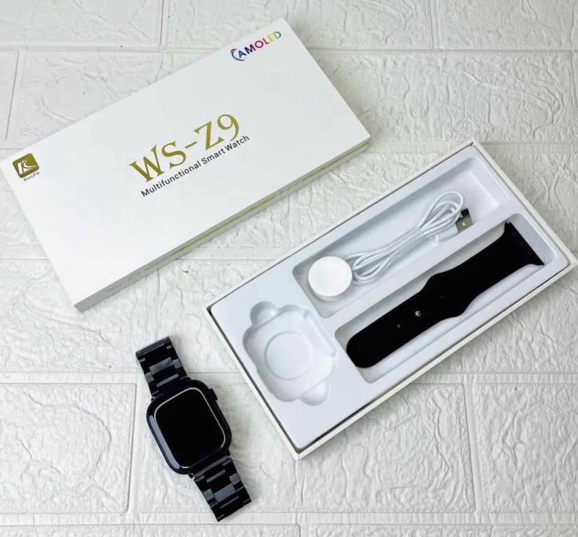 WS-Z9 Smart Watch With Amoled Display