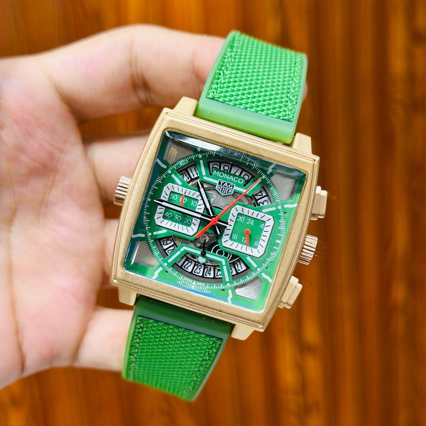 TAG HEUER MONACO CHRONOGRAPH MEN'S WATCH
