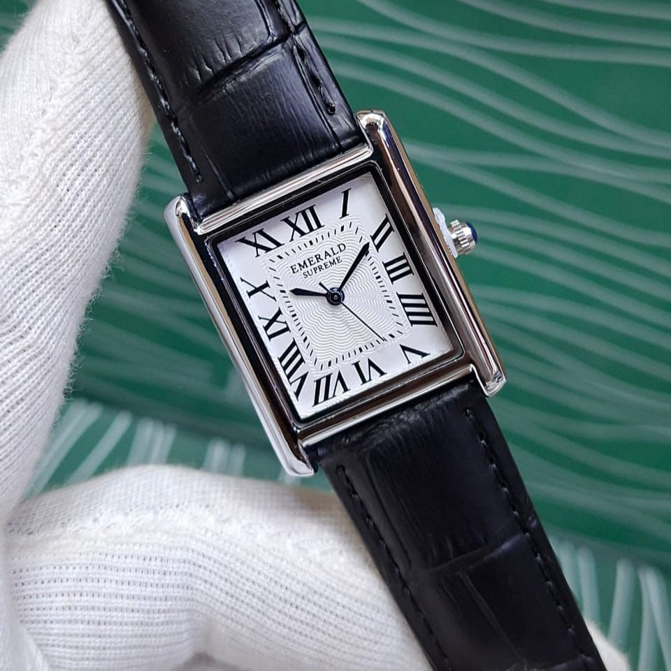 EMERALD ORIGINAL (CARTIER STYLE) MEN'S WATCH - Jewelsoftime
