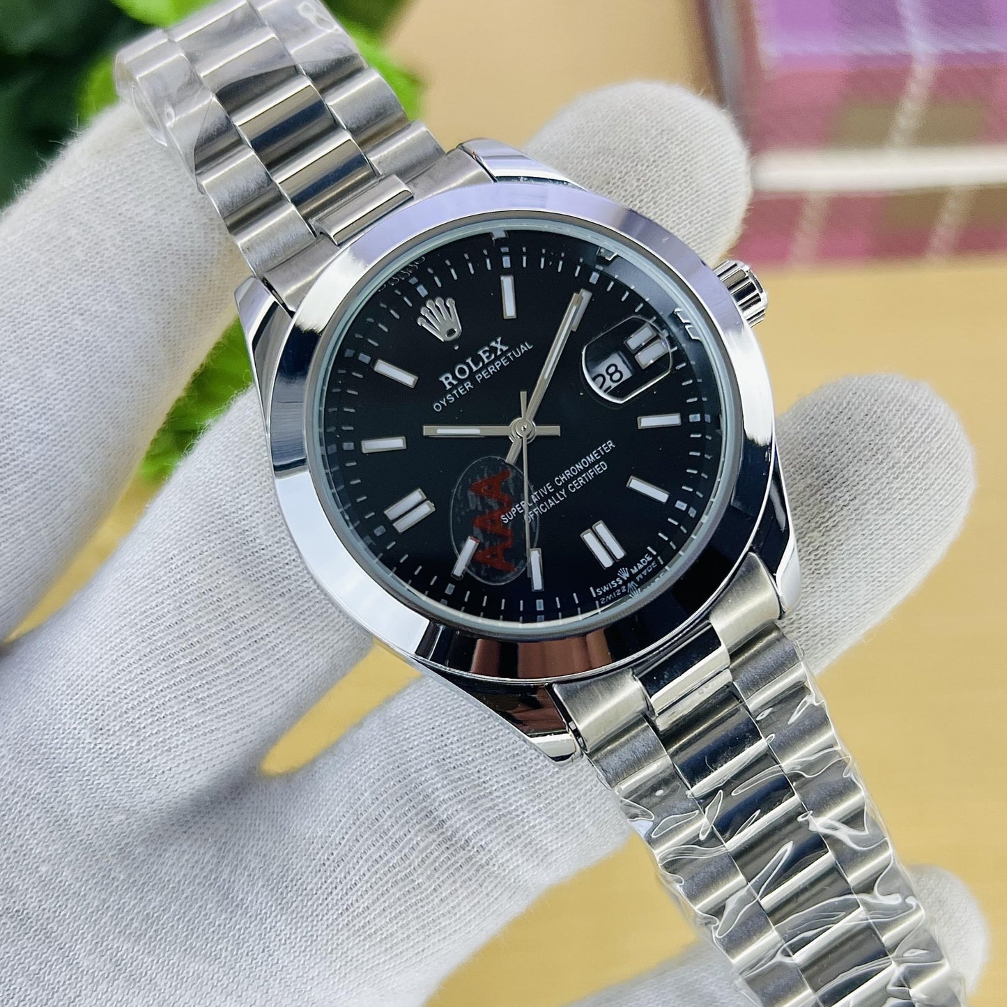 ROLEX OYSTER PERPETUAL MEN'S WATCH