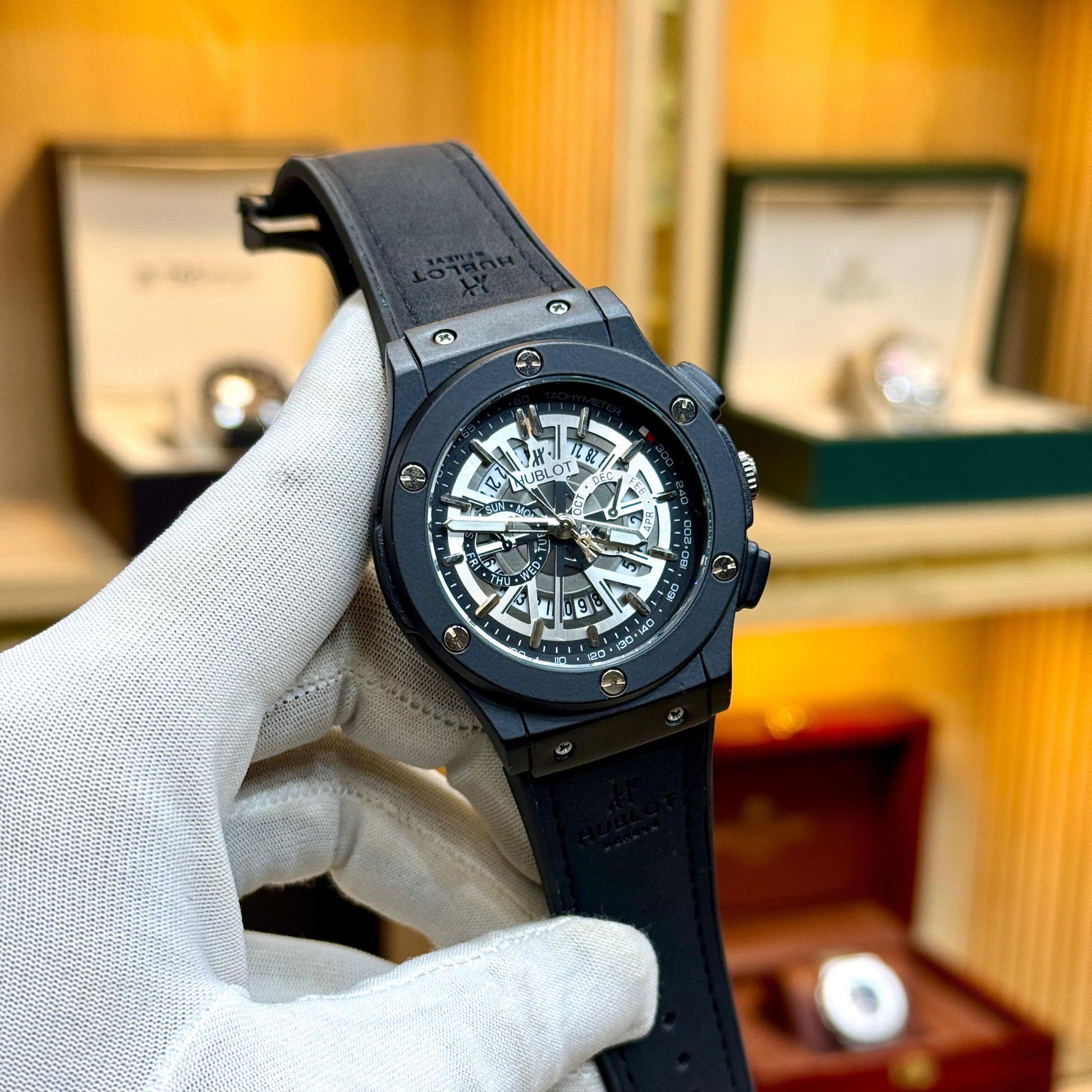 HUBLOT MEN'S WATCH – Premium - Quartz- Edition - Jewelsoftime