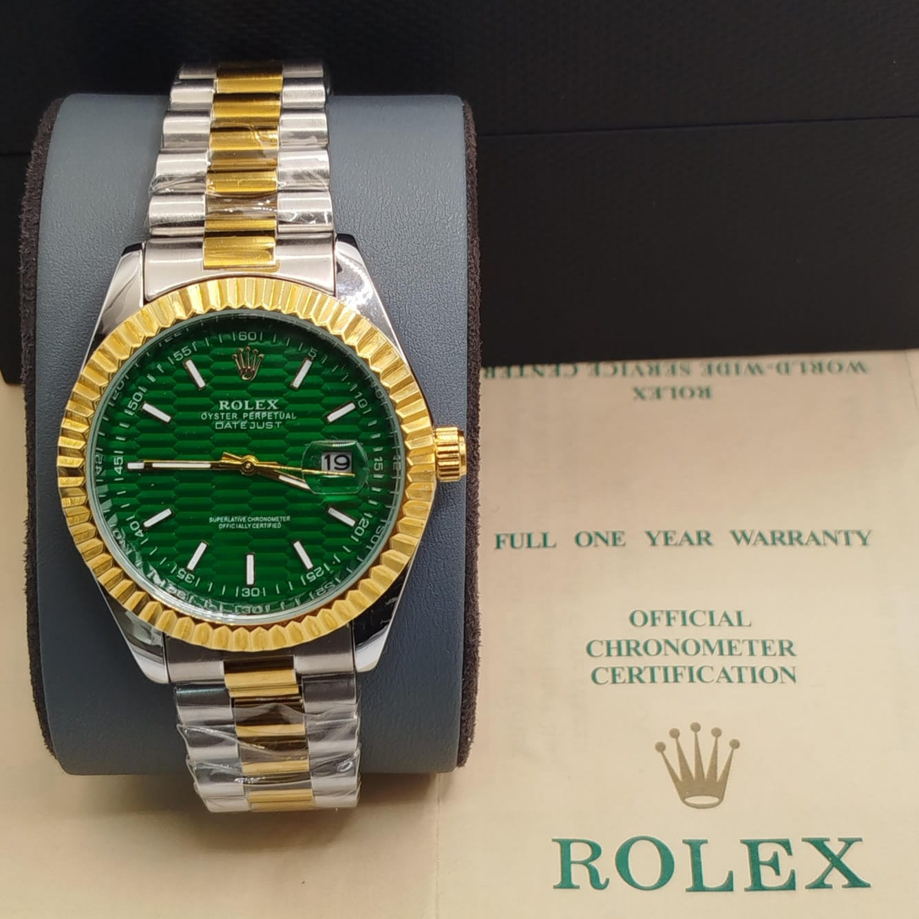 ROLEX MEN'S COLLECTION STAINLESS STEEL