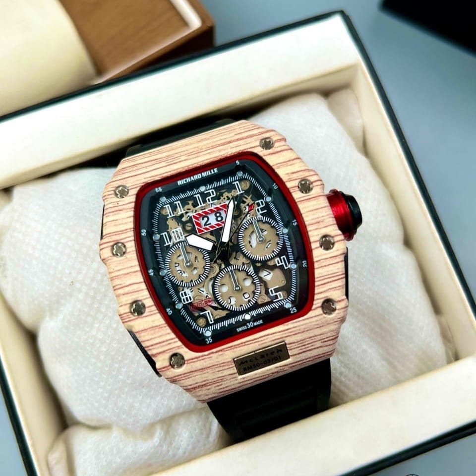 RICHARD MILLE MEN'S WATCH - DATE WORKING - MOST POPULAR MODEL