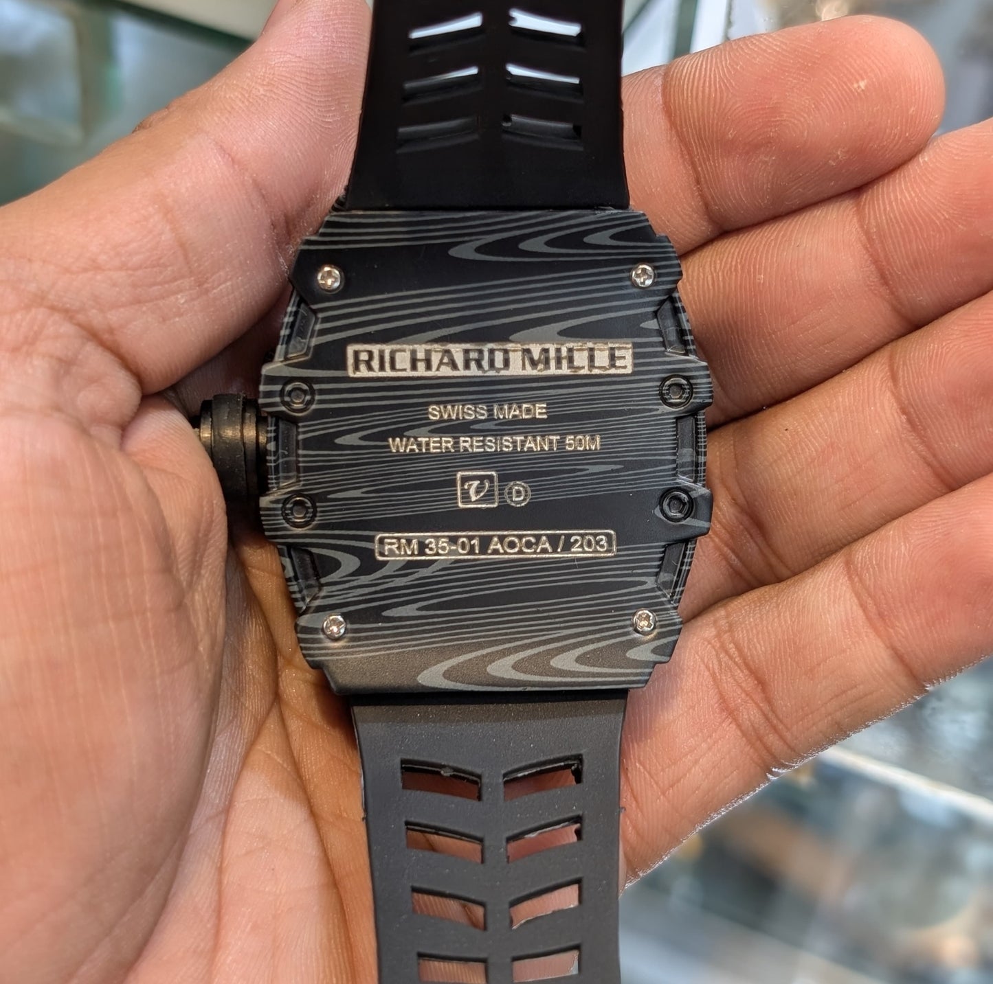 Richard Mille RM 11-03 Flyback Rubber Strap Men's watch