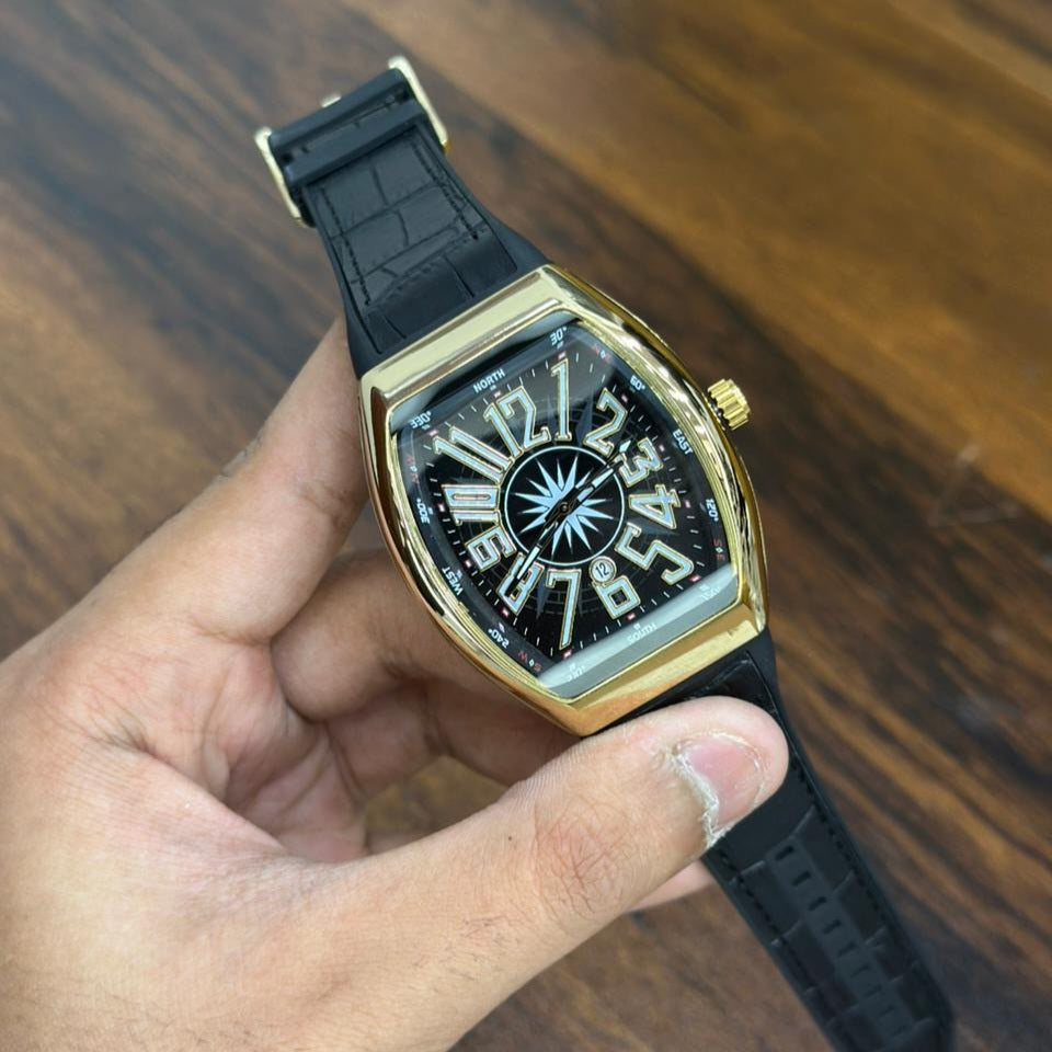 FM Franck Muller Vanguard Yachting V 45 SC DT Date Working Men's Watch