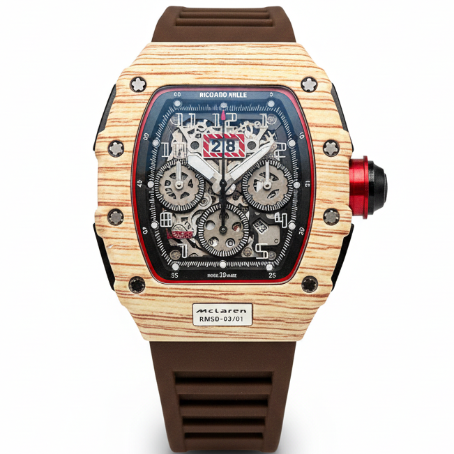 RICHARD MILLE MEN'S WATCH - DATE WORKING - MOST POPULAR MODEL - Jewelsoftime