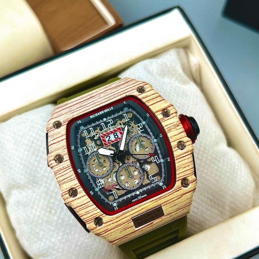 RICHARD MILLE MEN'S WATCH - DATE WORKING - MOST POPULAR MODEL