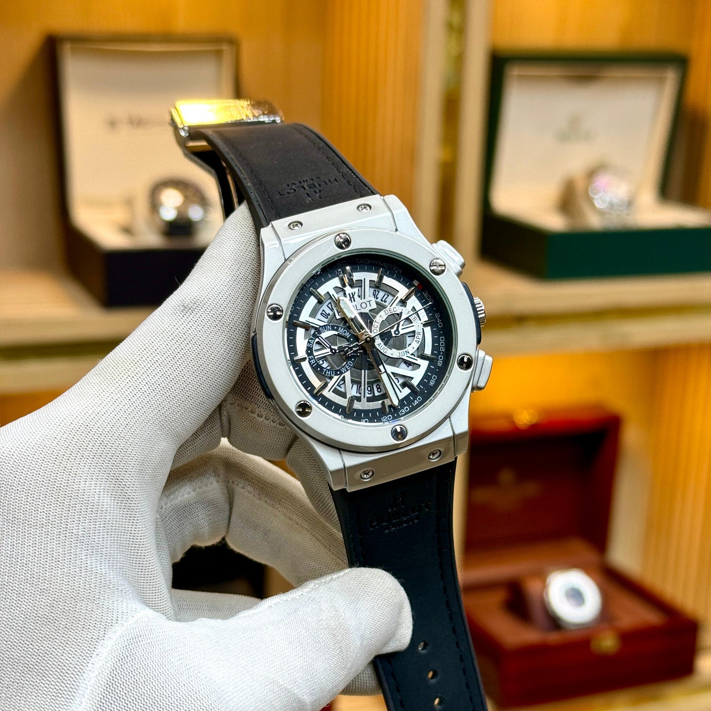 HUBLOT MEN'S WATCH – Premium - Quartz- Edition - Jewelsoftime