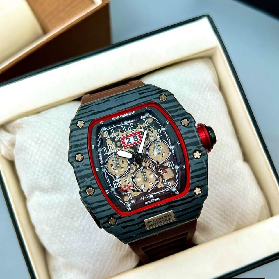 RICHARD MILLE MEN'S WATCH - DATE WORKING - MOST POPULAR MODEL