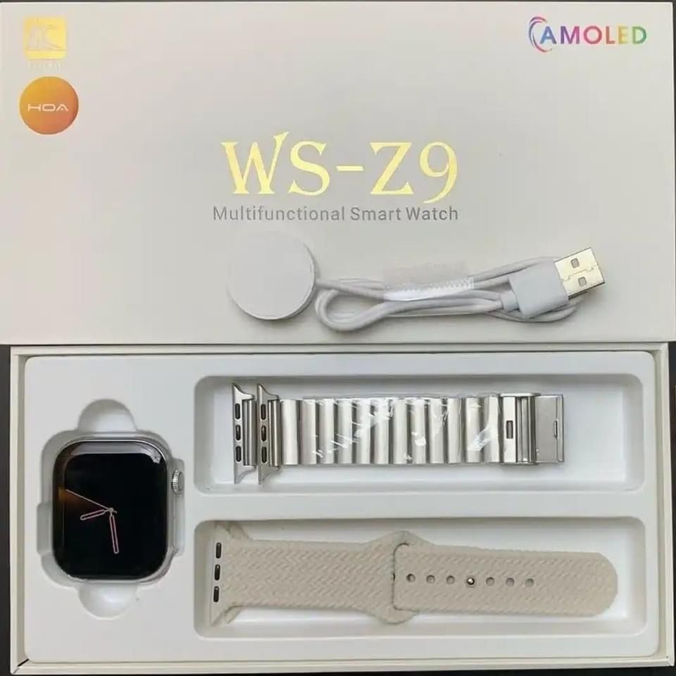 WS-Z9 Smart Watch With Amoled Display