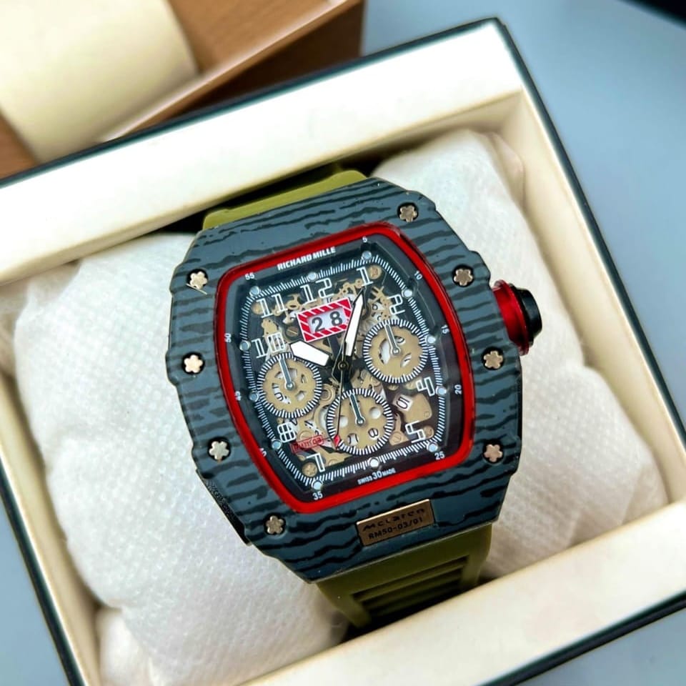 RICHARD MILLE MEN'S WATCH - DATE WORKING - MOST POPULAR MODEL