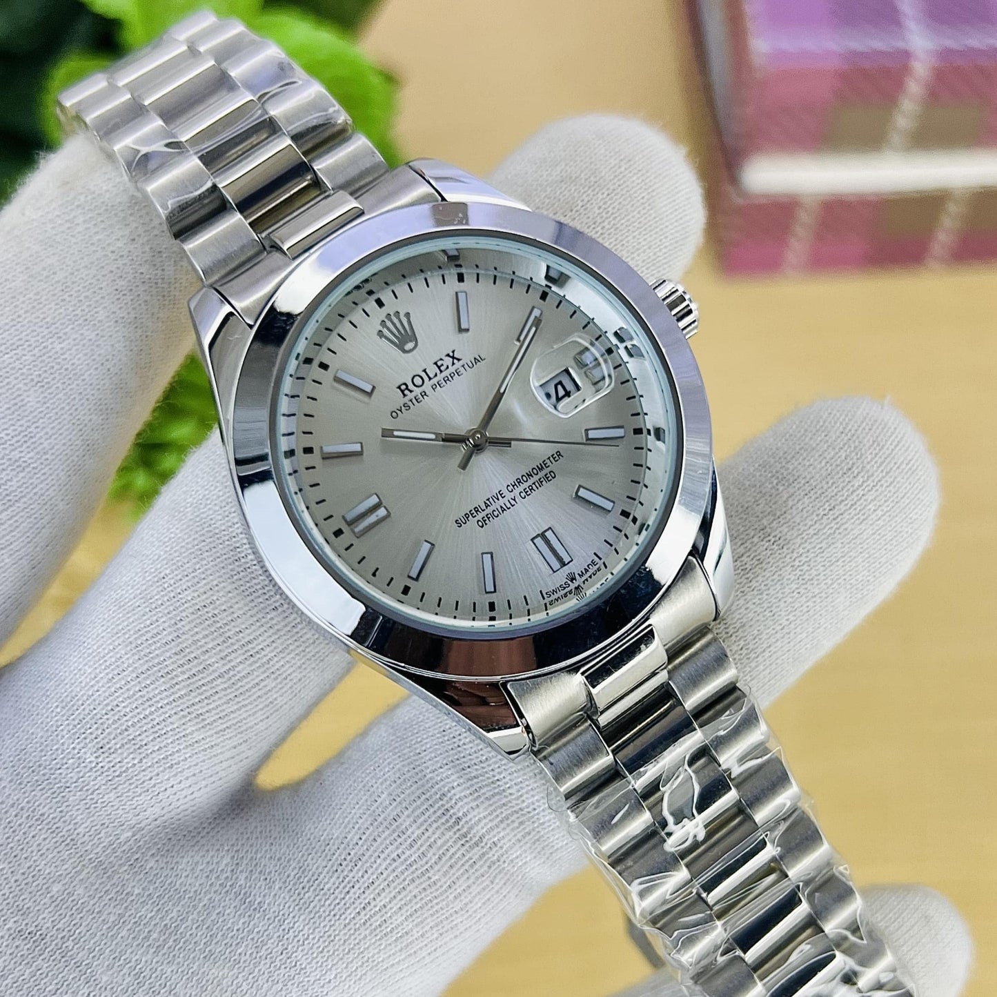 ROLEX OYSTER PERPETUAL MEN'S WATCH