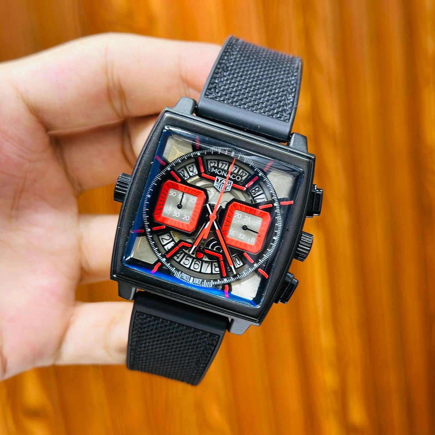 TAG HEUER MONACO CHRONOGRAPH MEN'S WATCH