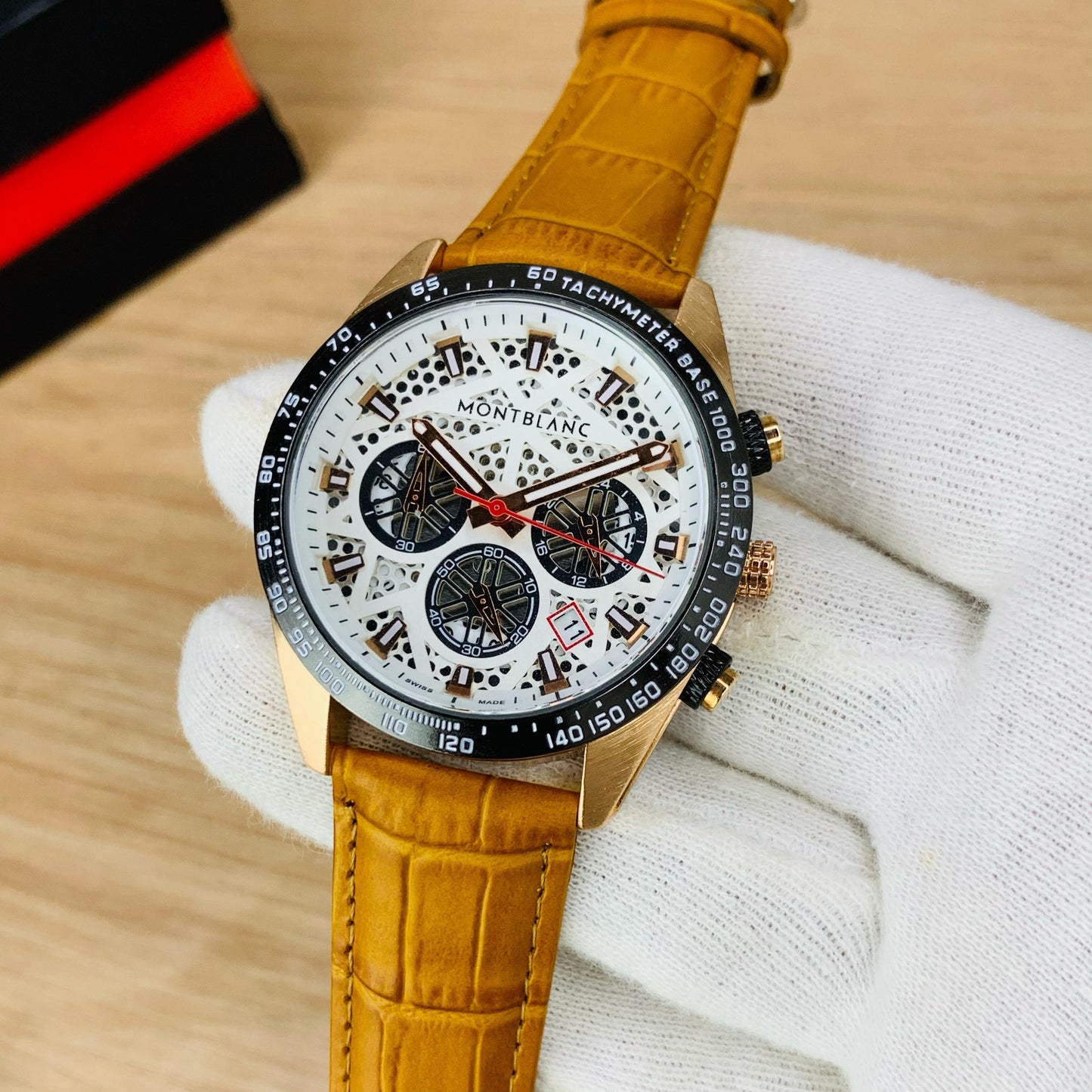 MONTBLANC - MAN COLLECTION PREMIUM QUALITY TIMEPIECE