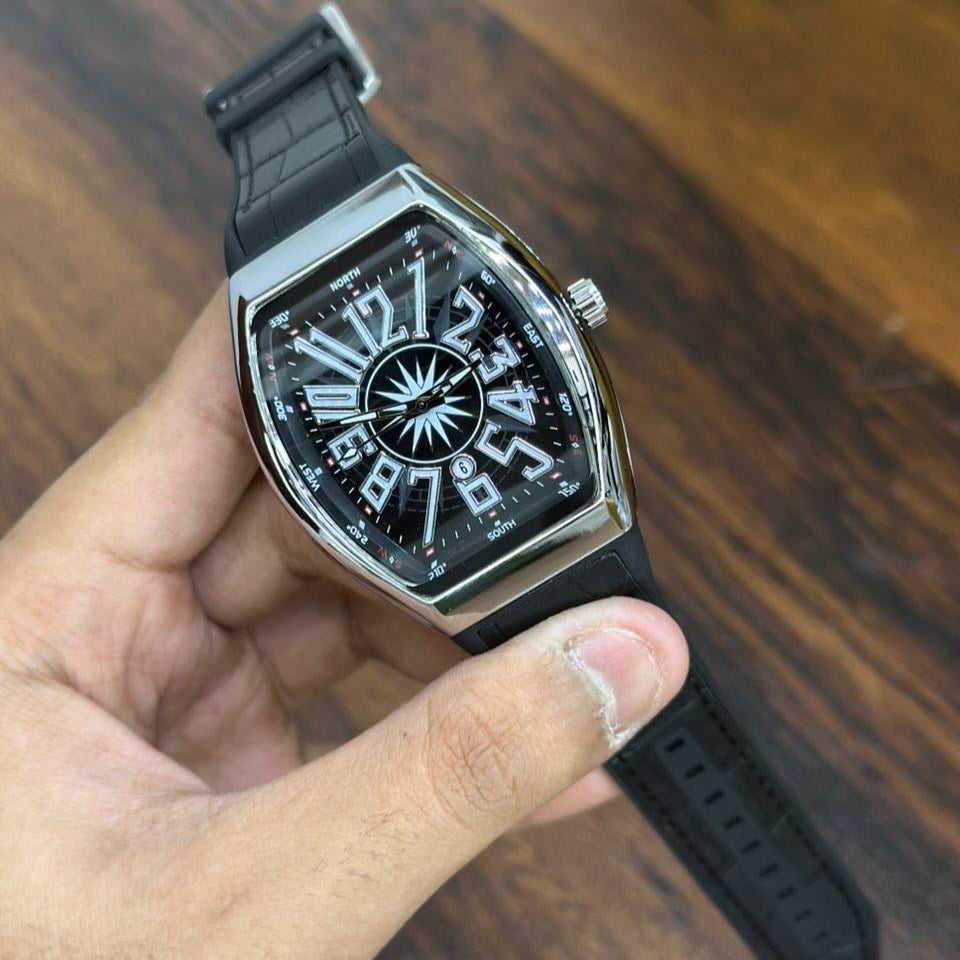 FM Franck Muller Vanguard Yachting V 45 SC DT Date Working Men's Watch