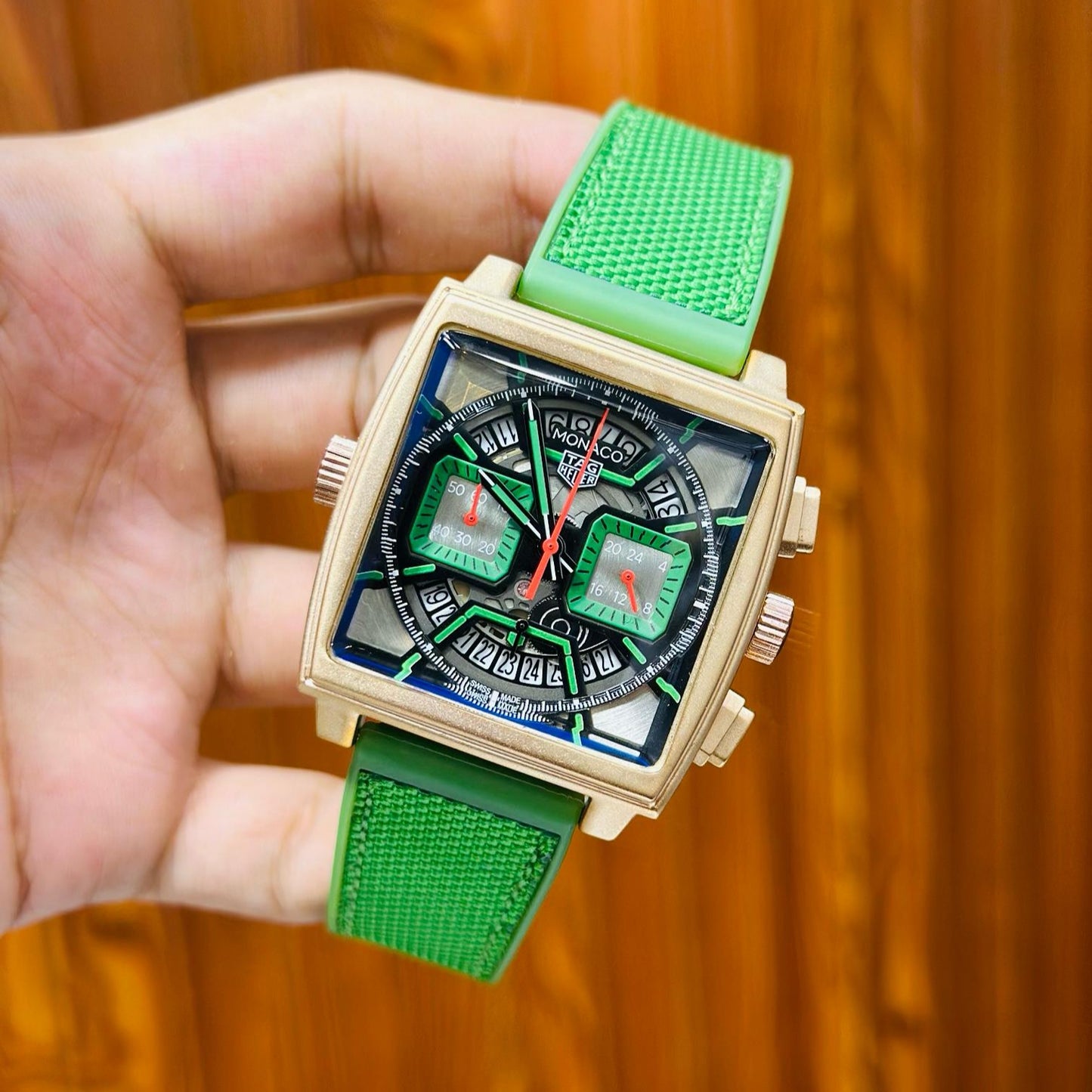 TAG HEUER MONACO CHRONOGRAPH MEN'S WATCH