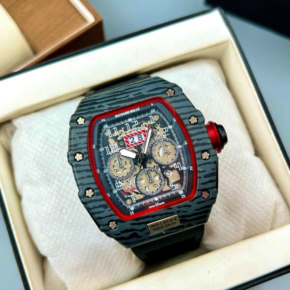 RICHARD MILLE MEN'S WATCH - DATE WORKING - MOST POPULAR MODEL