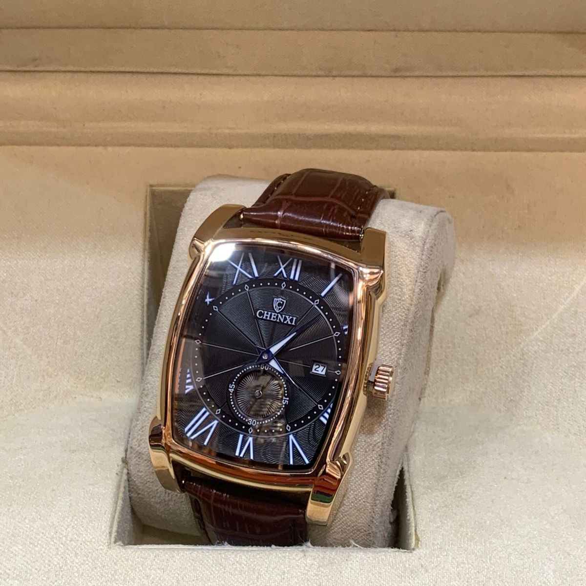 CHENXI Premium Leather-Strap Men's Watch - Jewelsoftime