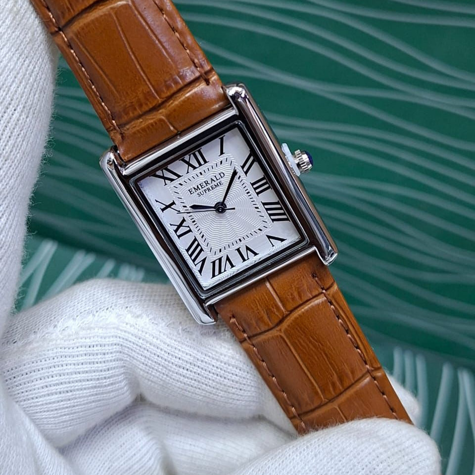 EMERALD ORIGINAL (CARTIER STYLE) MEN'S WATCH - Jewelsoftime