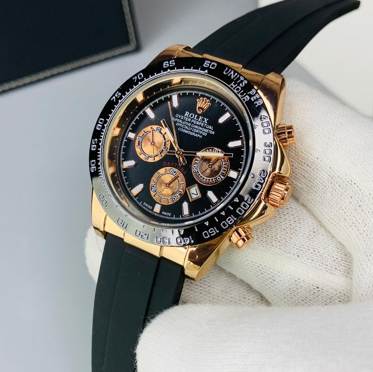 Rolex Daytona | Big Size Case | Rubber Strap